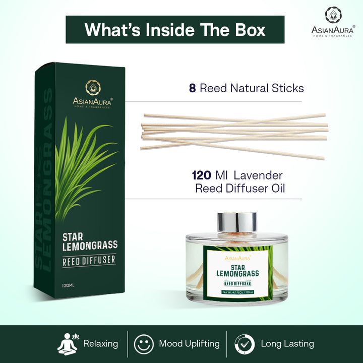 Star Lemongrass Reed Diffuser - 120 ml