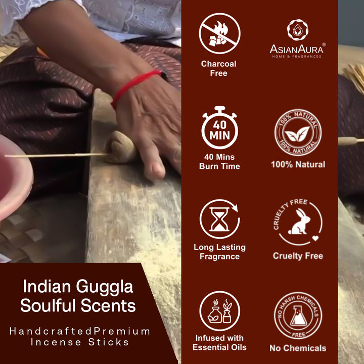 Premium Incense Sticks - Indian Guggal (60N)