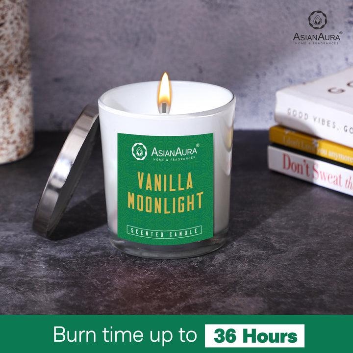 Scented Jar Candle - Vanilla Moonlight