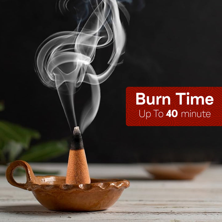 Premium Incense Cones - Fresh Rose (40N)