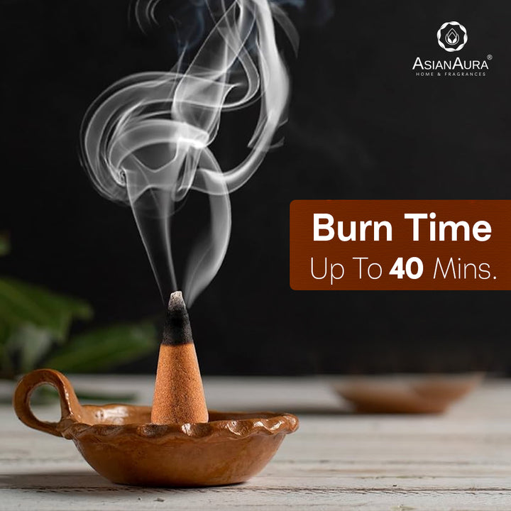 Premium Incense Cones - Indian Guggal (40N)