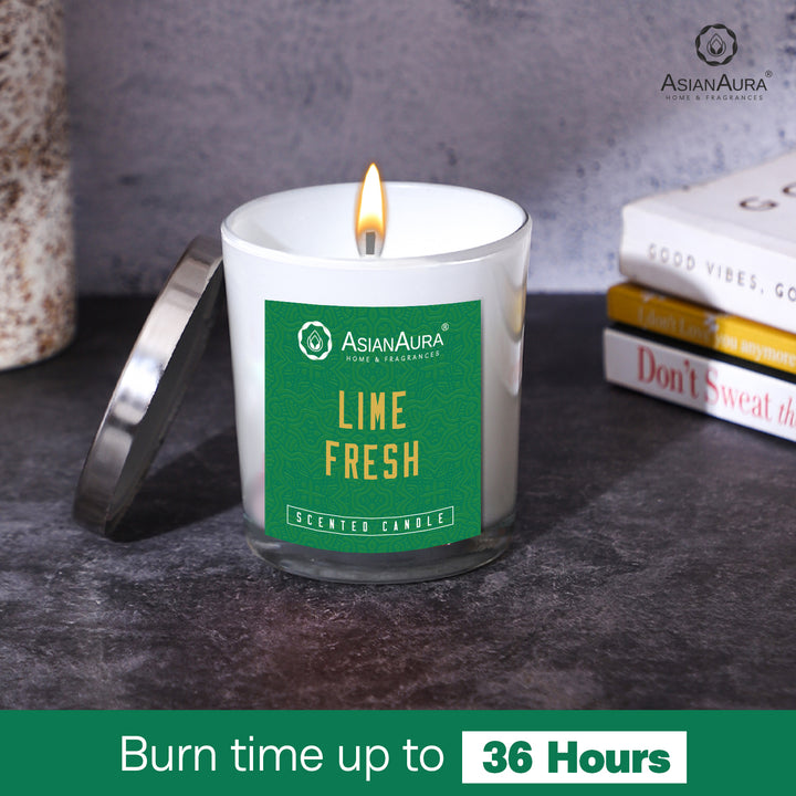 Scented Jar Candle - Lime Fresh