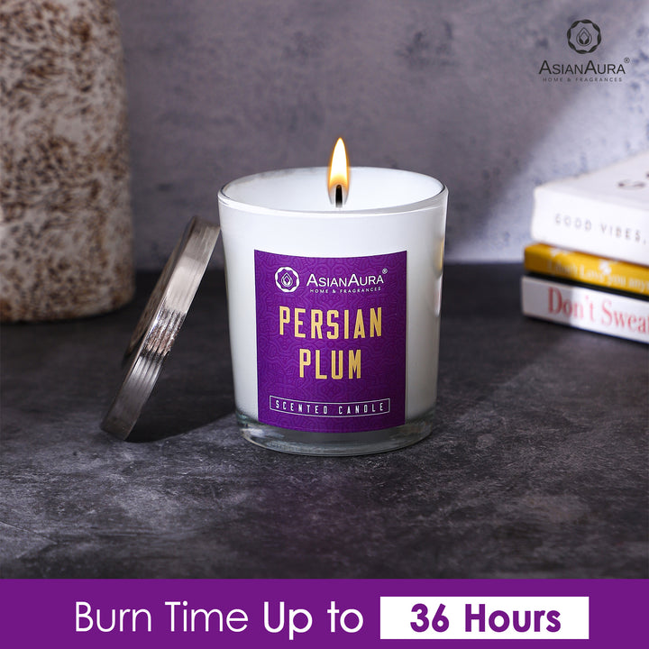 Scented Jar Candle - Persian Plum