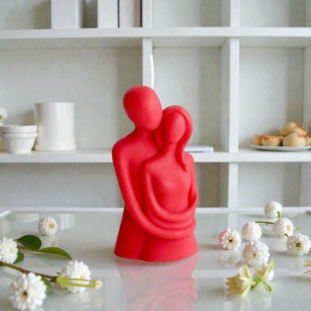 COUPLE BLOOM CANDLE SET PACK OF 3