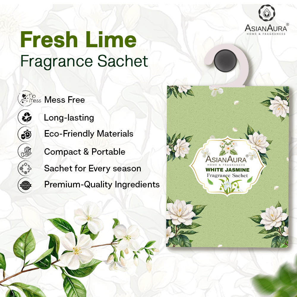 White Jasmine Fragrance Sachet - 15g