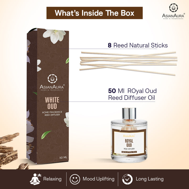 White Oud Reed Diffuser - 50 ml