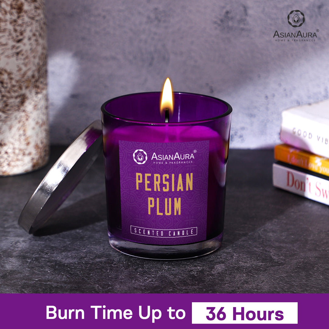 Scented Jar Candle - Persian Plum