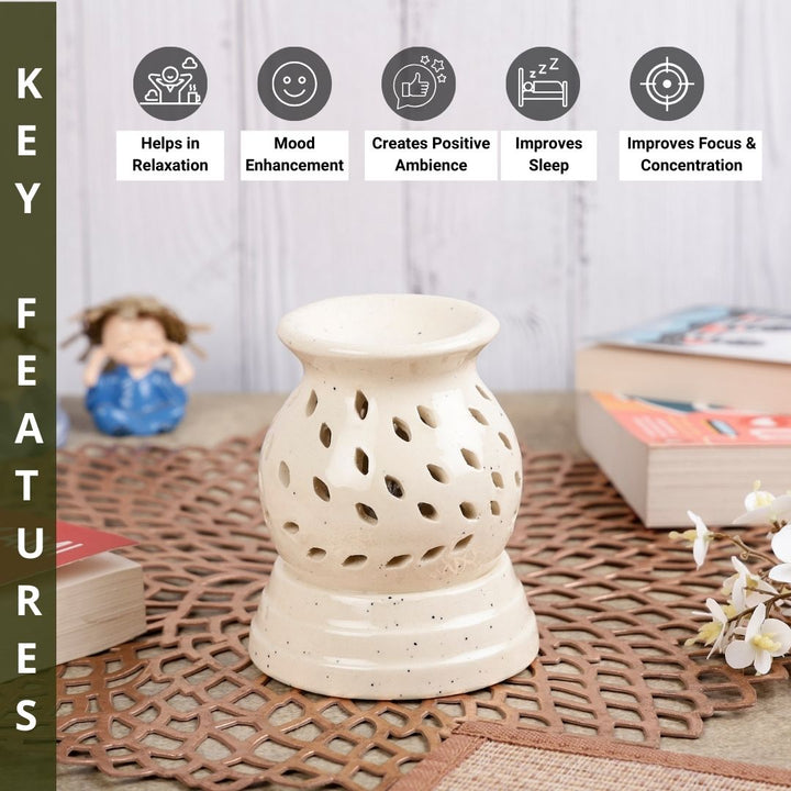 Pot Shaped Electric Diffuser - White