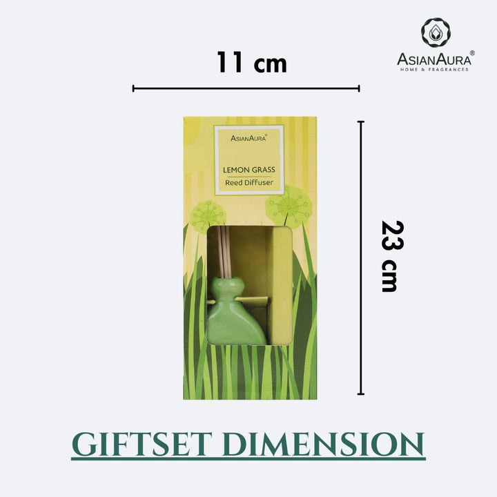 Reed Diffuser Giftset | Lemongrass Fragrance