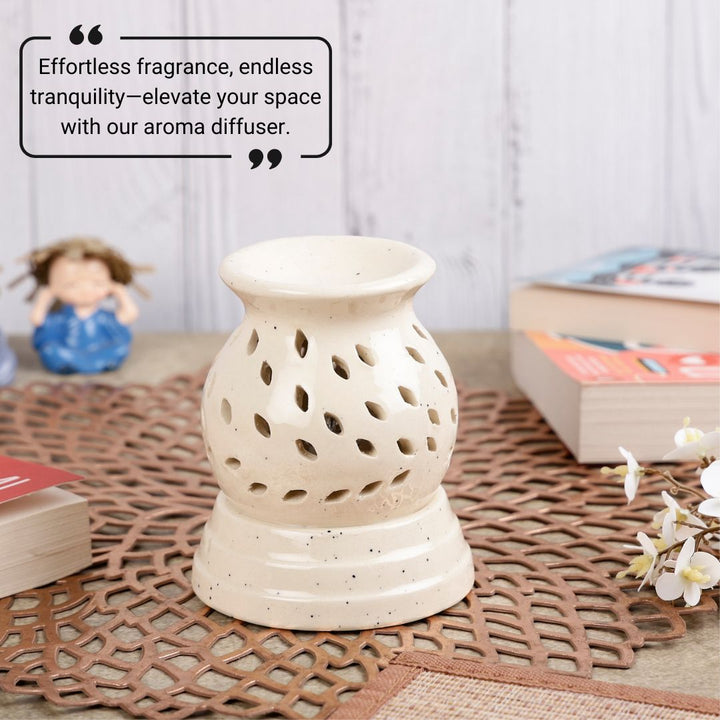 Pot Shaped Electric Diffuser - White