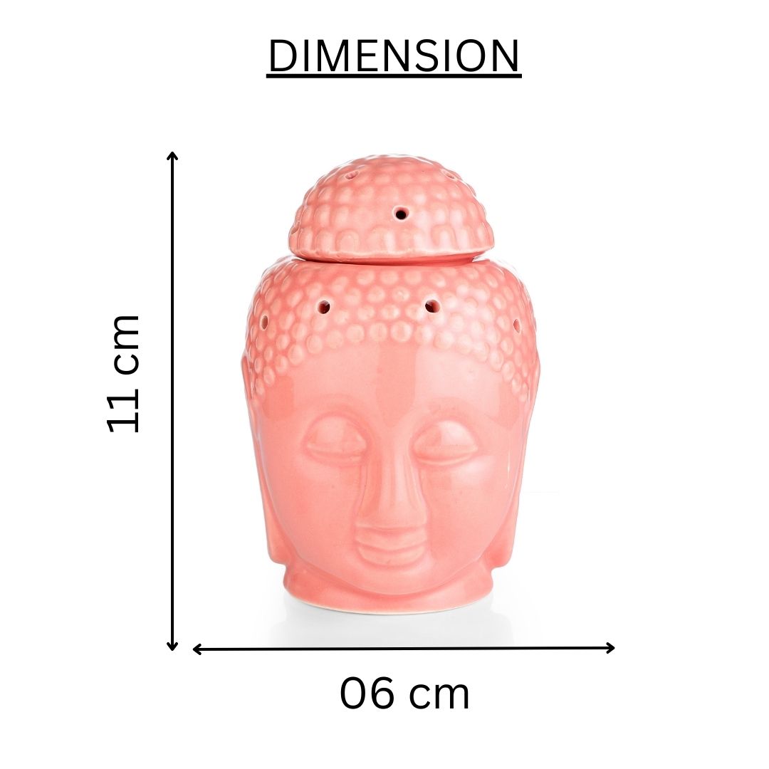 Buddha Candle Diffuser - Peach