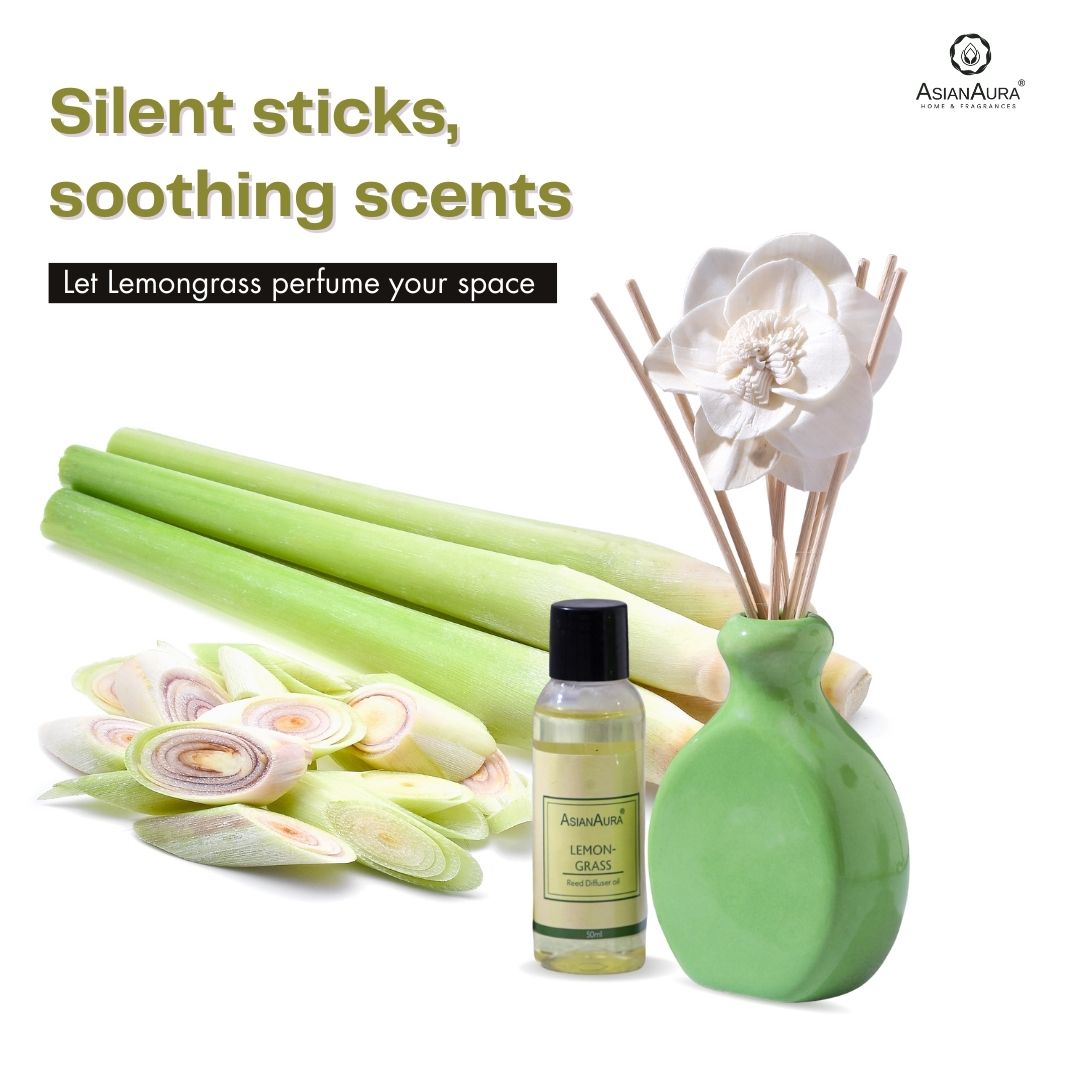 Reed Diffuser Giftset | Lemongrass Fragrance