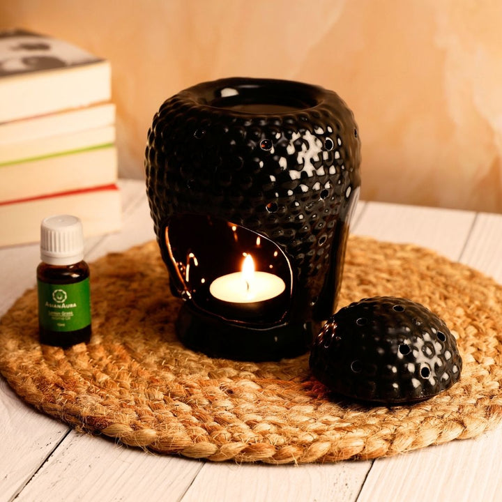 Buddha Candle Diffuser - Black