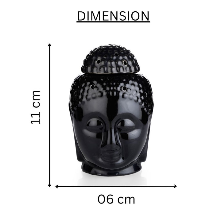 Buddha Candle Diffuser - Black