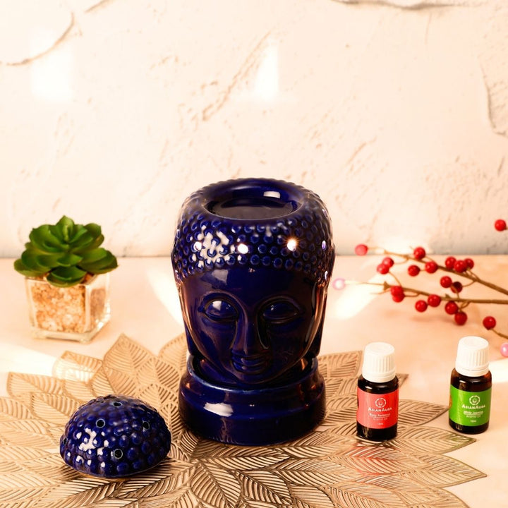 Buddha Electric Diffuser - Dark Blue