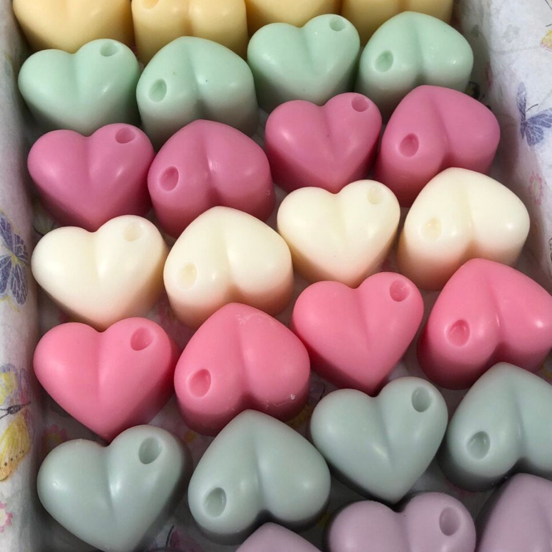 Heart Wax Melts (Pack of 24)