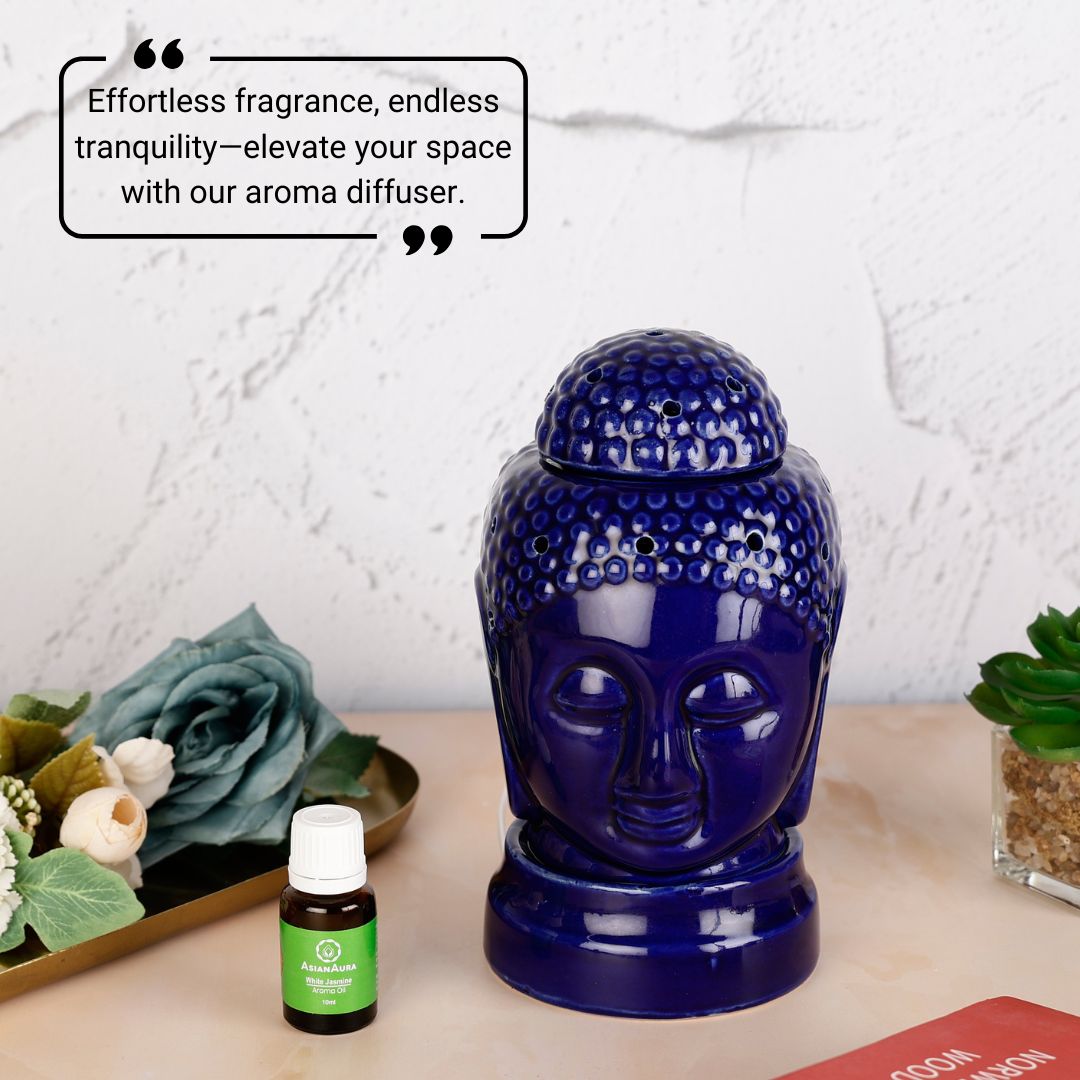 Buddha Electric Diffuser - Dark Blue