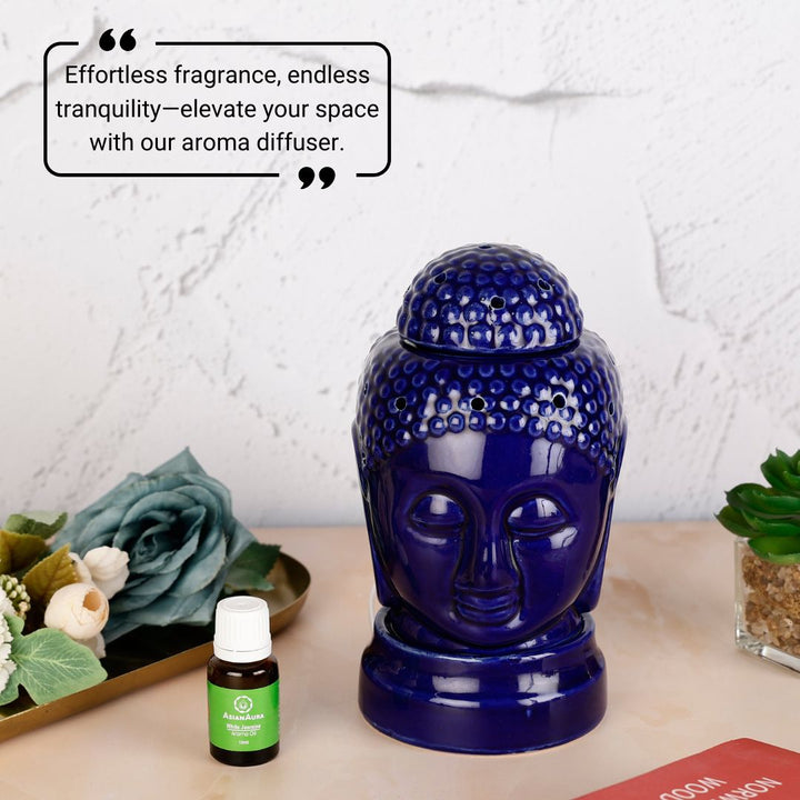 Buddha Electric Diffuser - Dark Blue