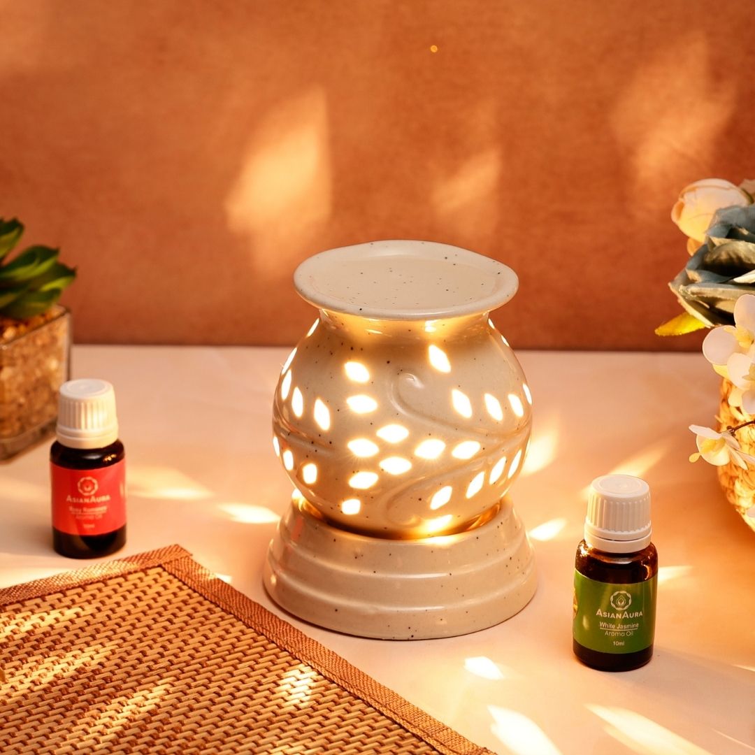 Classic Pot Electric Diffuser - White