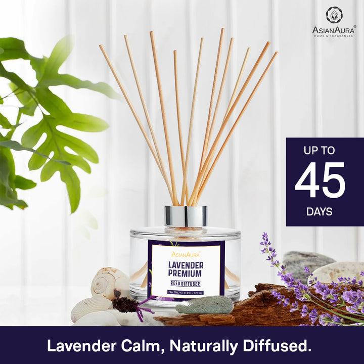 Lavender Premium Reed Diffuser - 120 ml