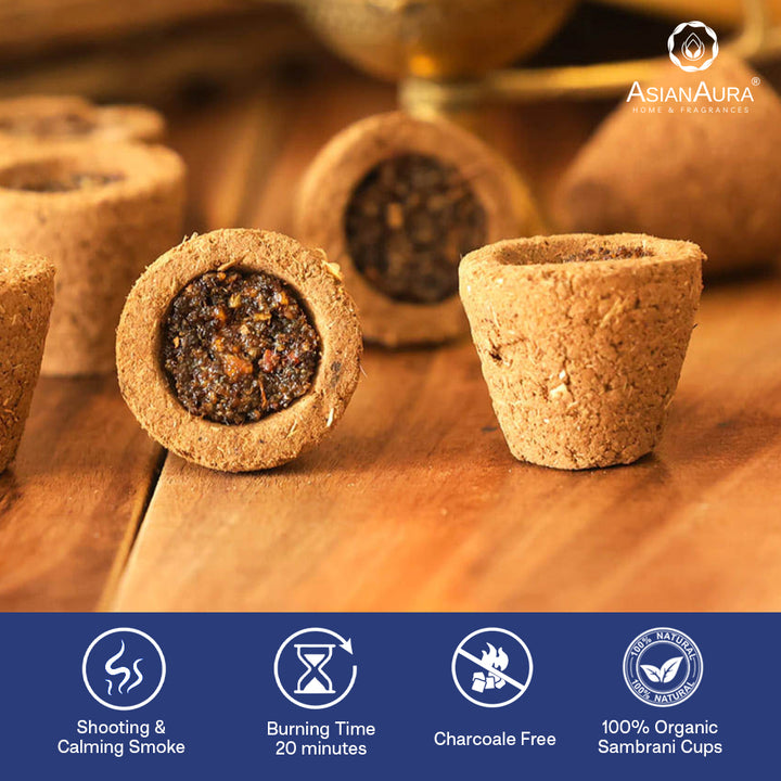Premium Loban Cups - Naag Champa (12N)