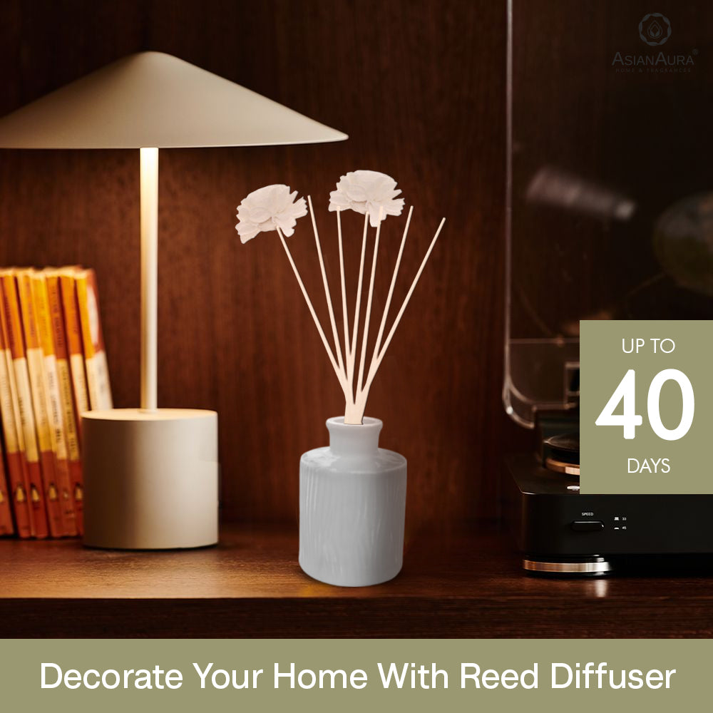 Handcrafted Reed Diffuser - White Jasmine