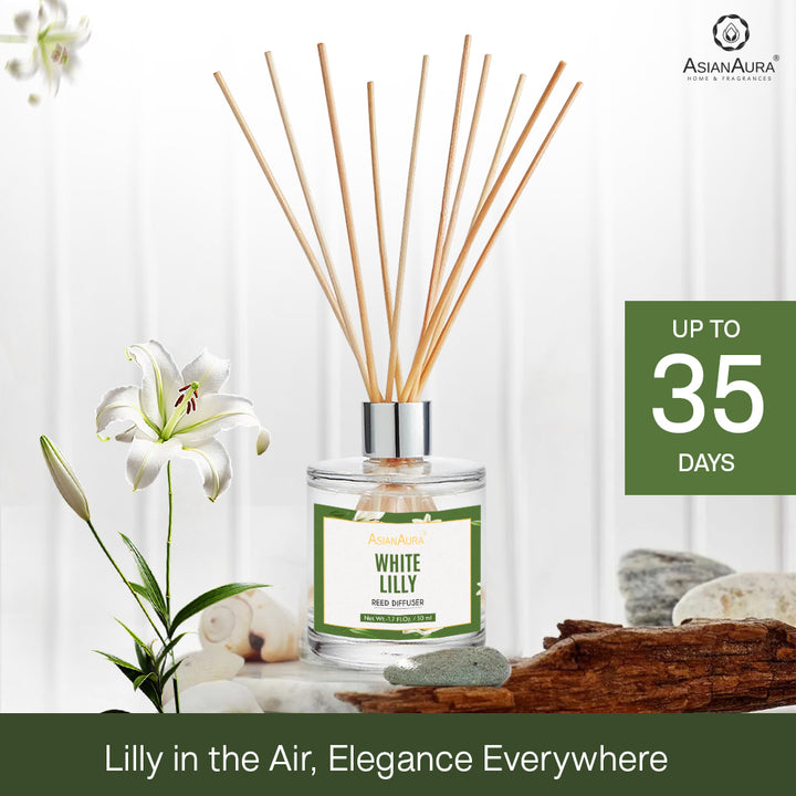 White Lily Reed Diffuser - 50 ml