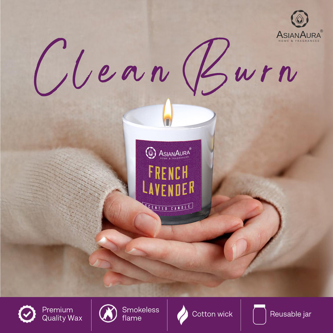 Scented Jar Candle - French Lavender