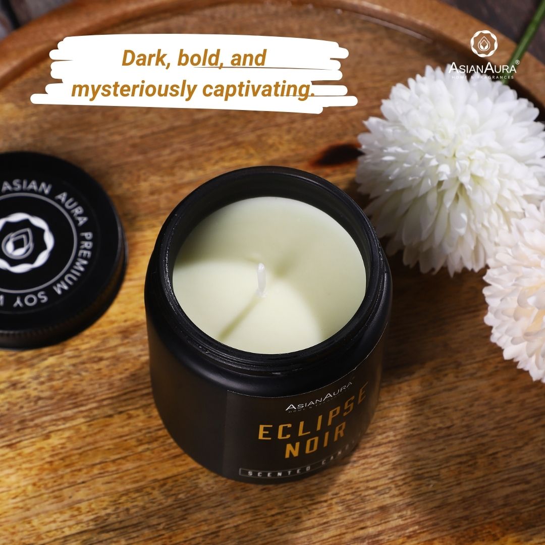 Black Screw Jar Candle - Eclipse Noir