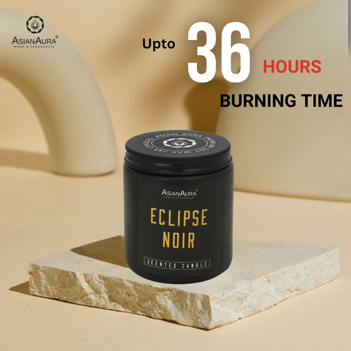 Black Screw Jar Candle - Eclipse Noir