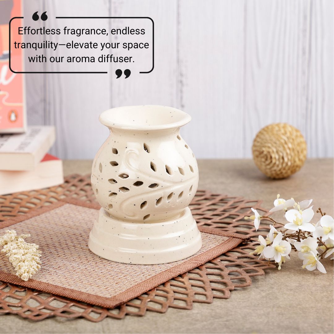 Classic Pot Electric Diffuser - White