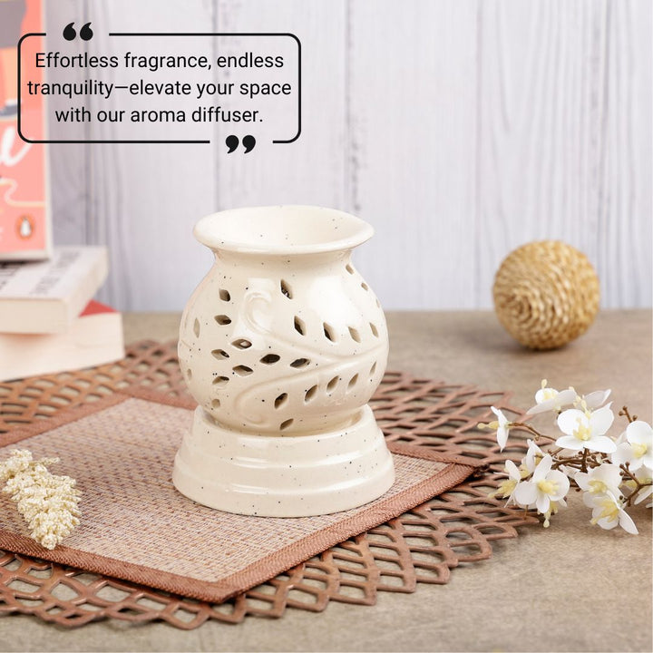 Classic Pot Electric Diffuser - White