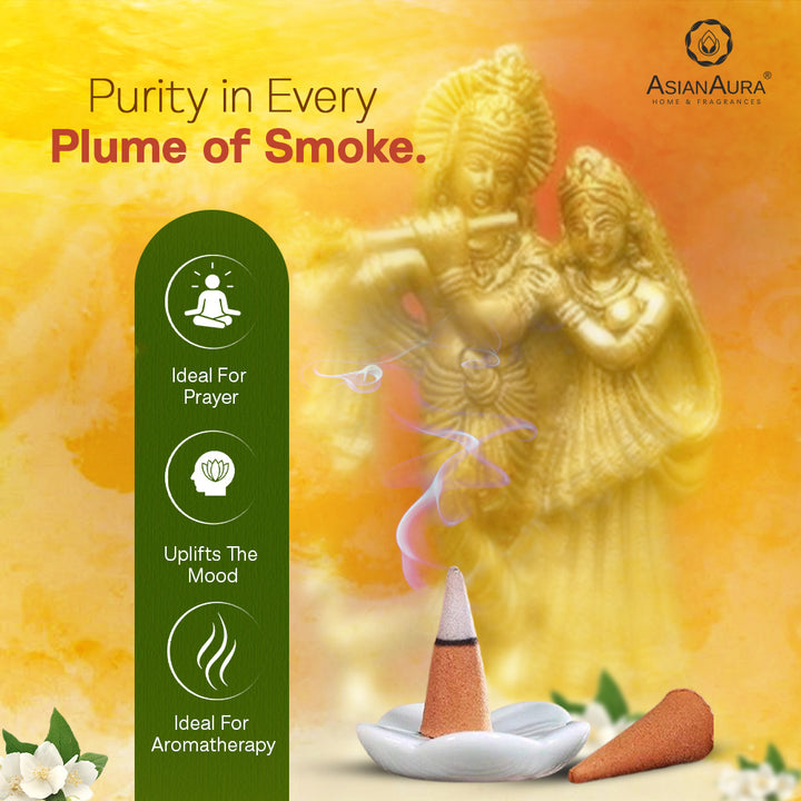 Premium Incense Cones - Natural Loban (40N)