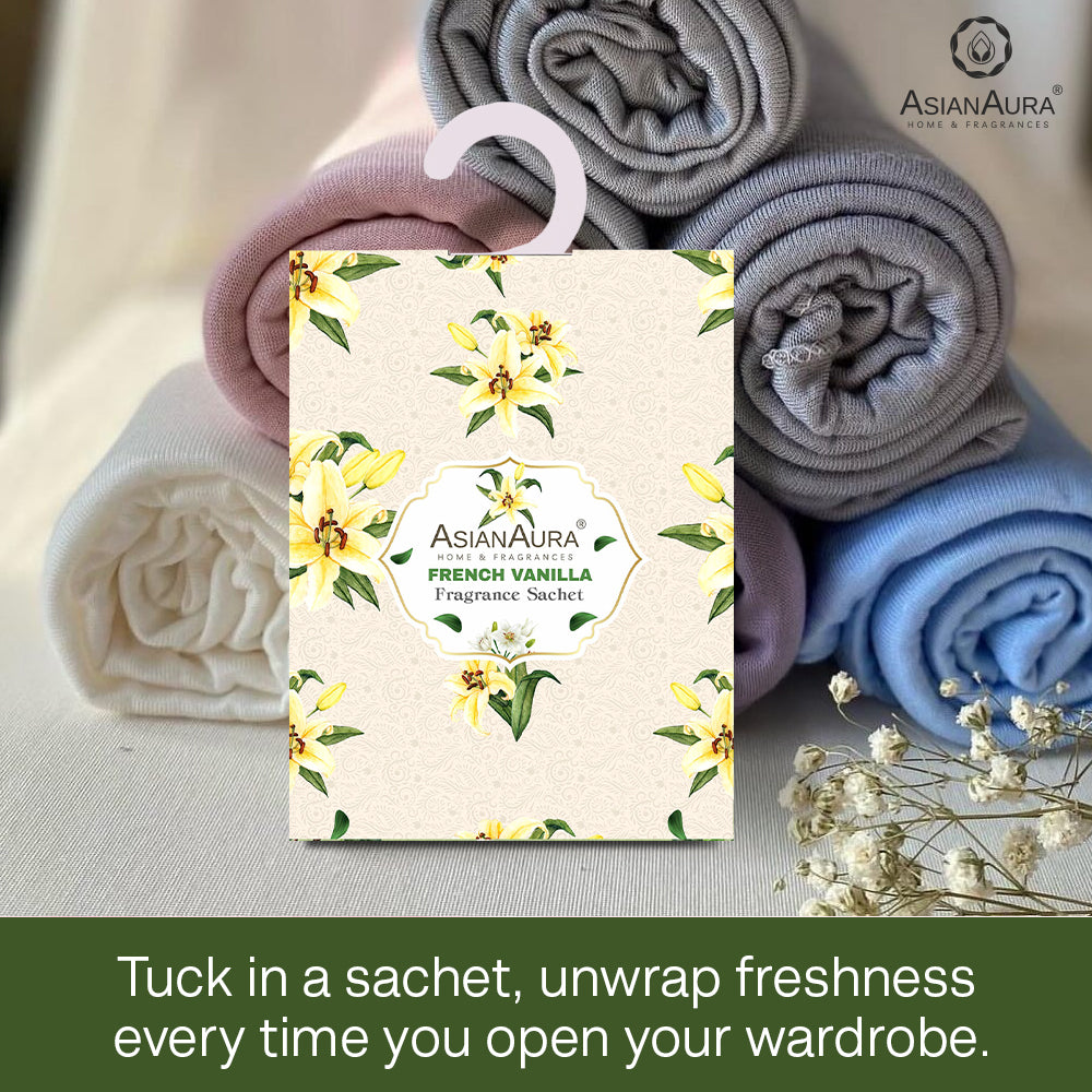 French Vanilla Fragrance Sachet - 15g