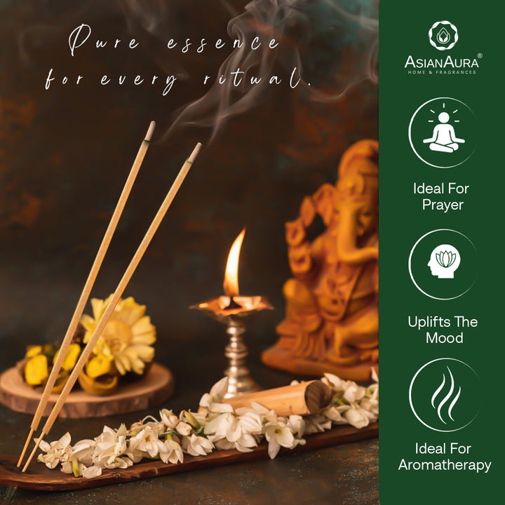 Premium Incense Sticks - Mogra Phool (60N)