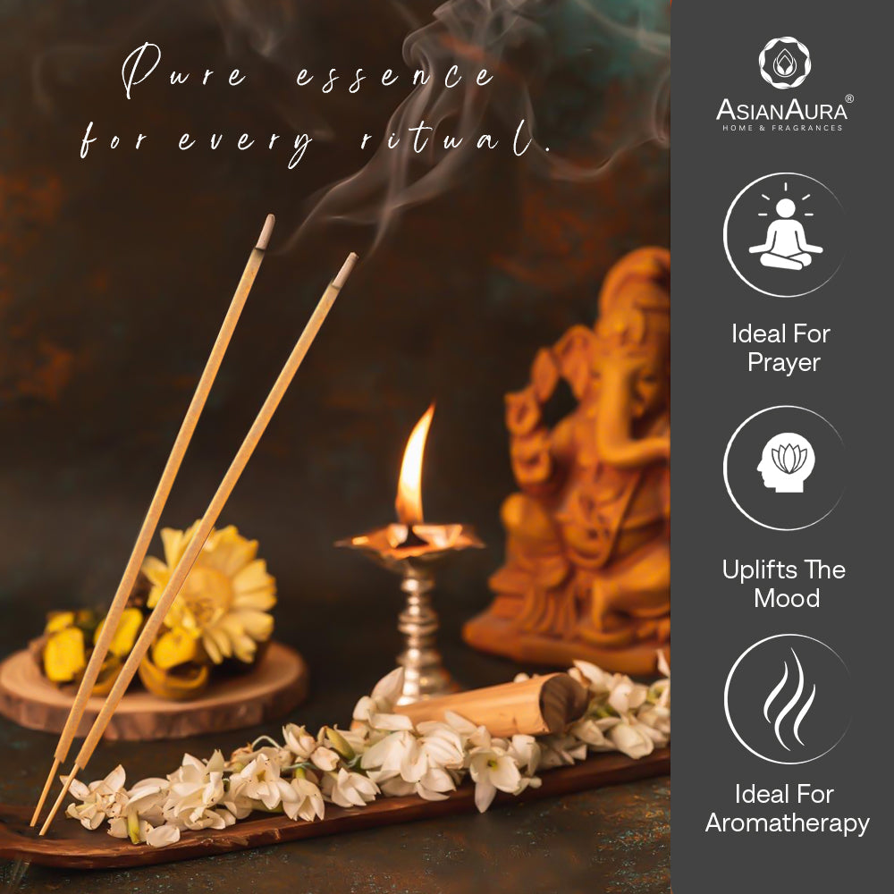 Premium Incense Sticks - White Blossom (60N)