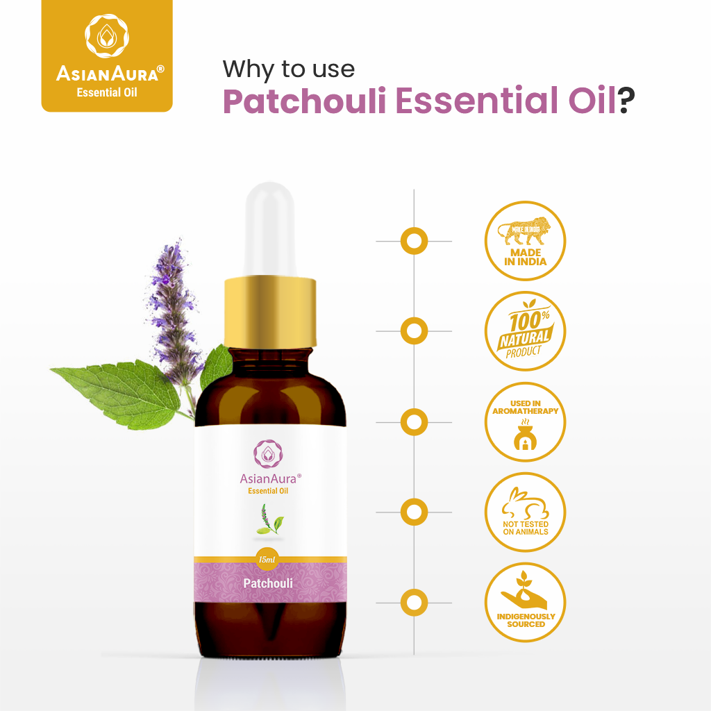 Patchouli Essential Oil (15 ml)