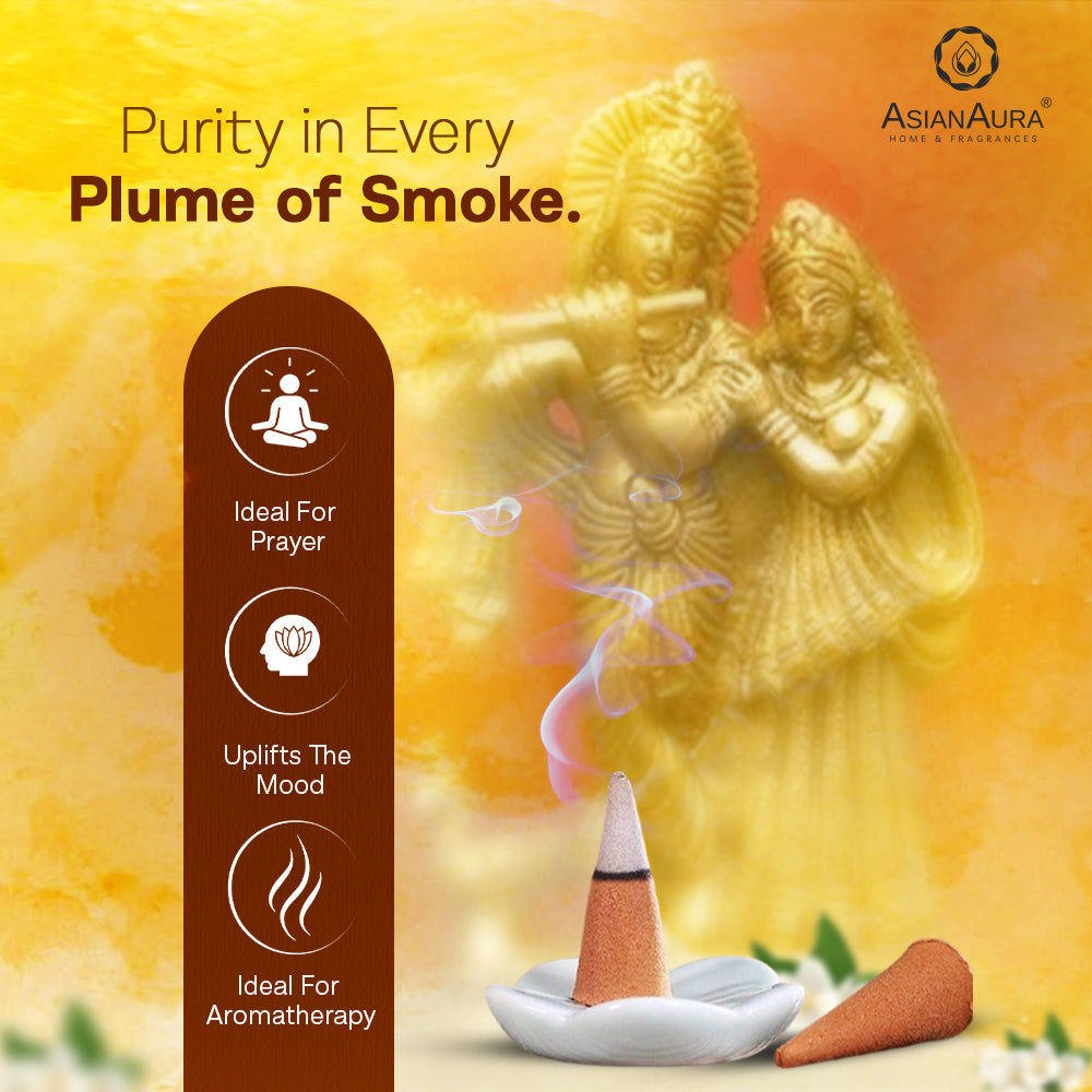 Premium Incense Cones - Indian Guggal (40N)