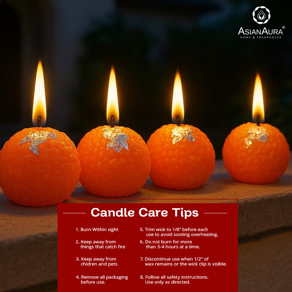 Ladoo Candle - Pack of 4