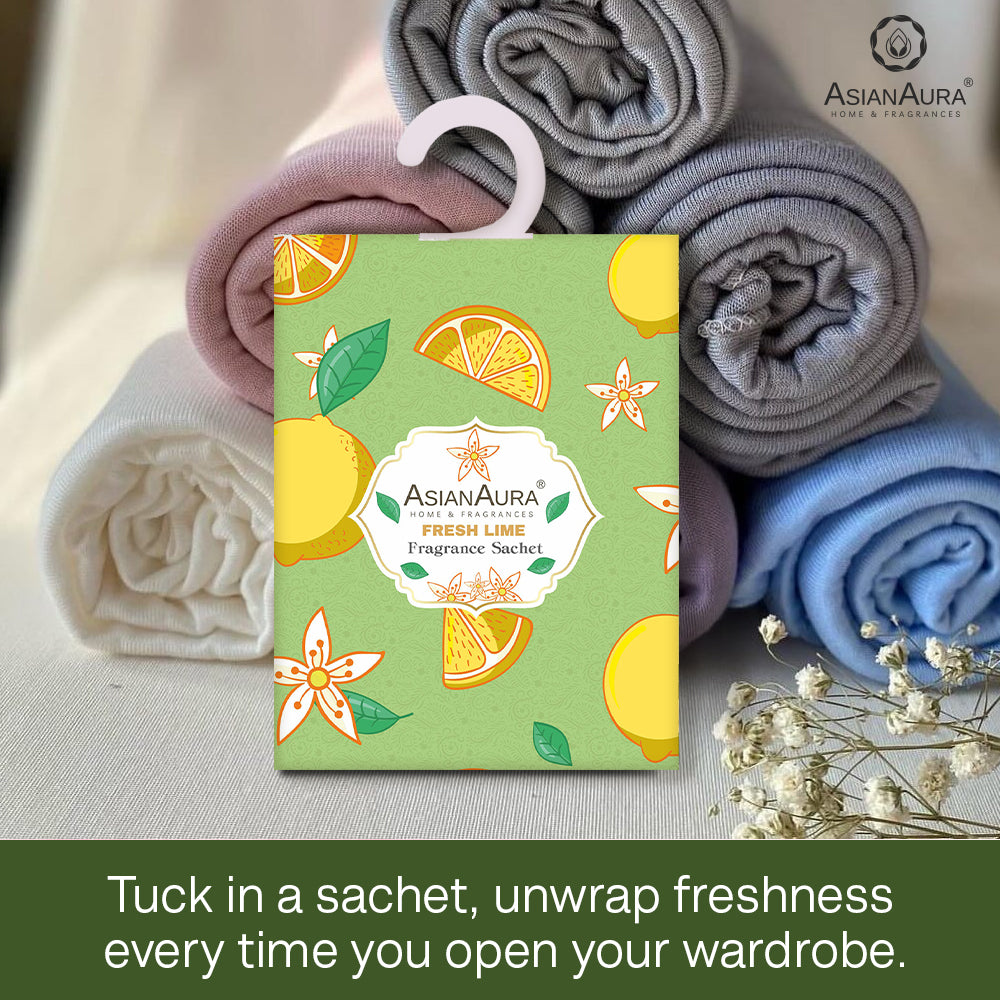 Fresh Lime Fragrance Sachet - 15g