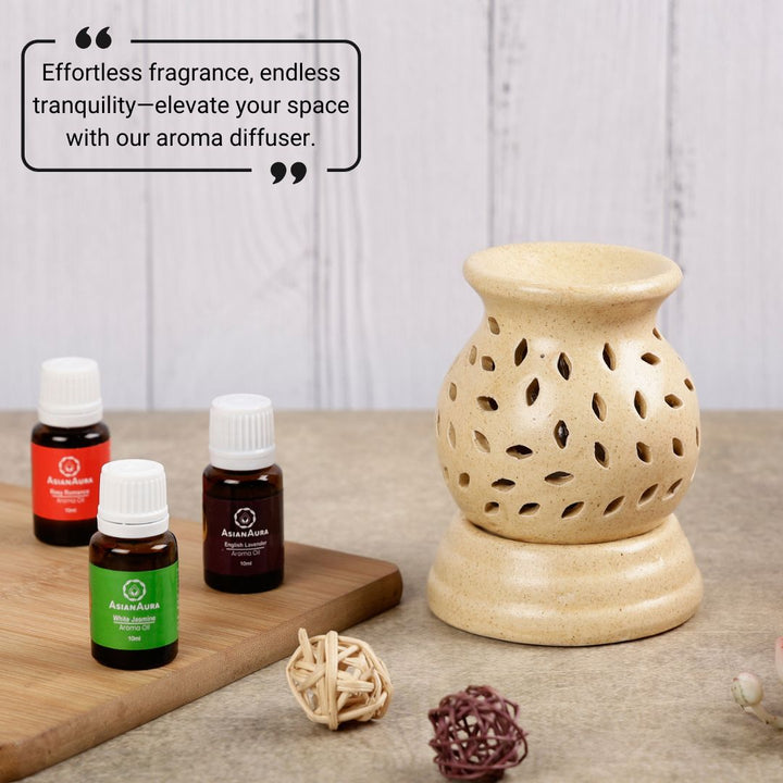 Pot Shaped Electric Diffuser - Brown