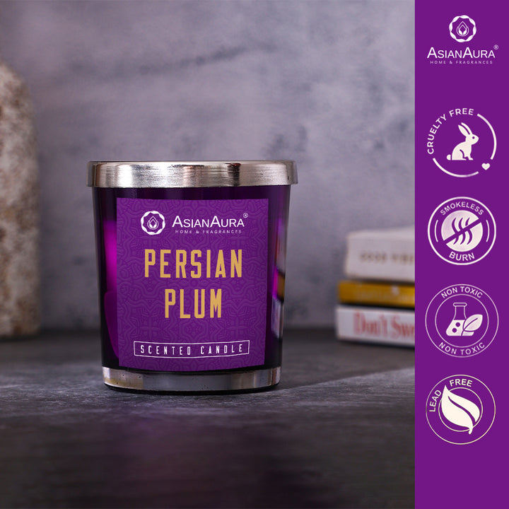 Scented Jar Candle - Persian Plum