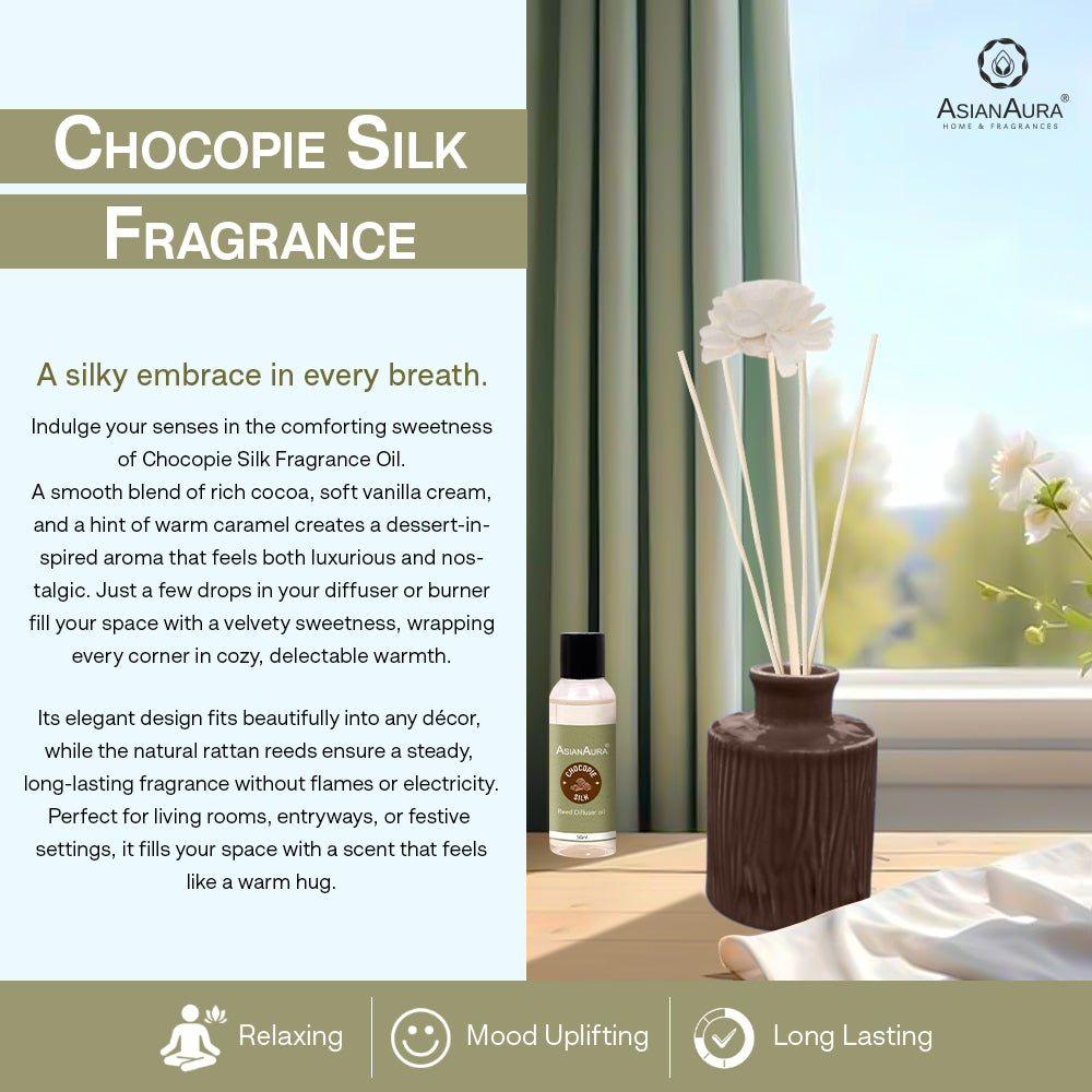 Handcrafted Reed Diffuser - Chocopie Silk
