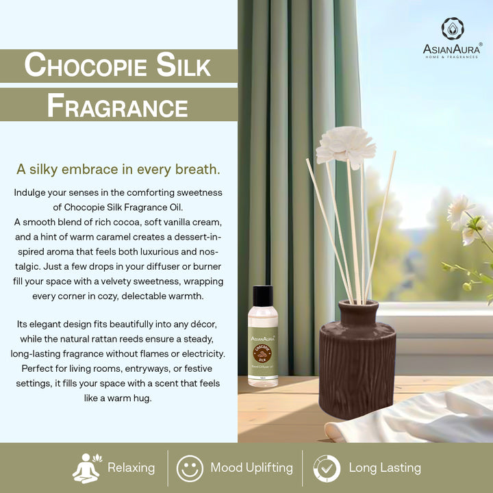 Handcrafted Reed Diffuser - Chocopie Silk