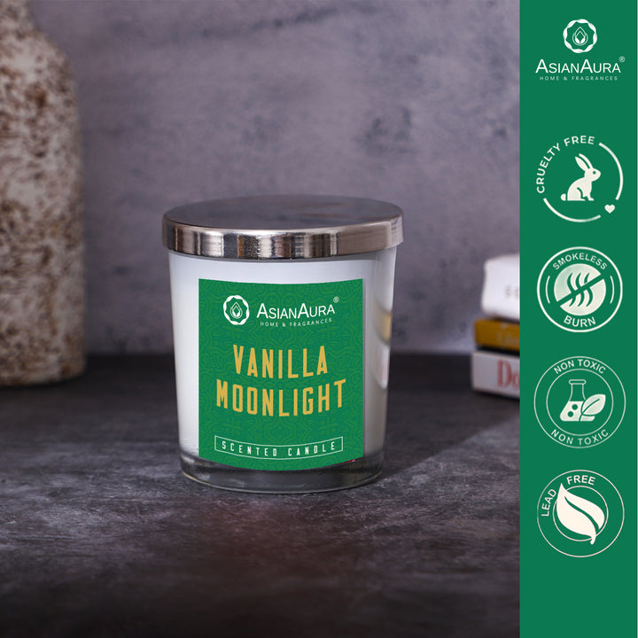 Scented Jar Candle - Vanilla Moonlight