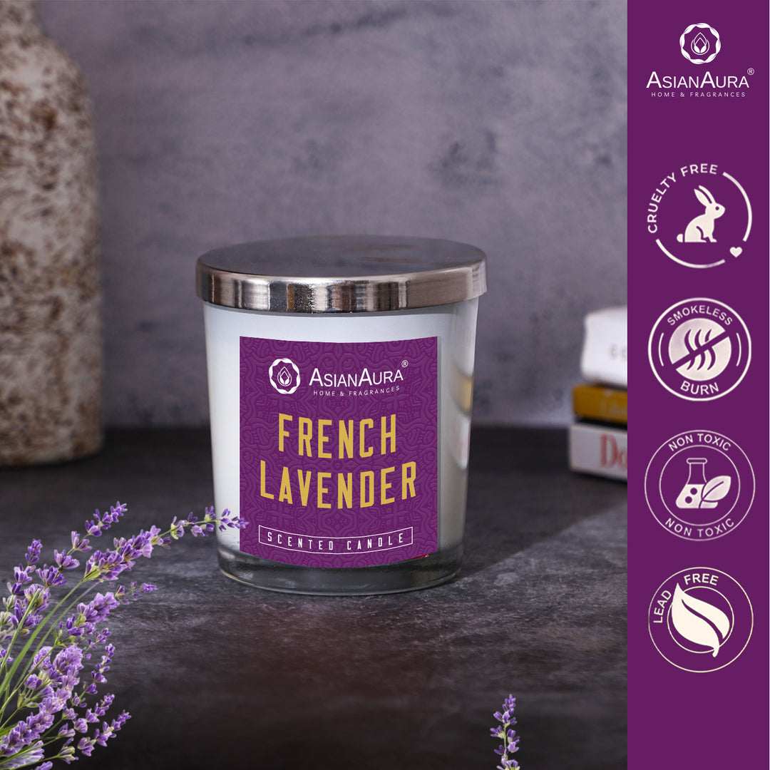 Scented Jar Candle - French Lavender