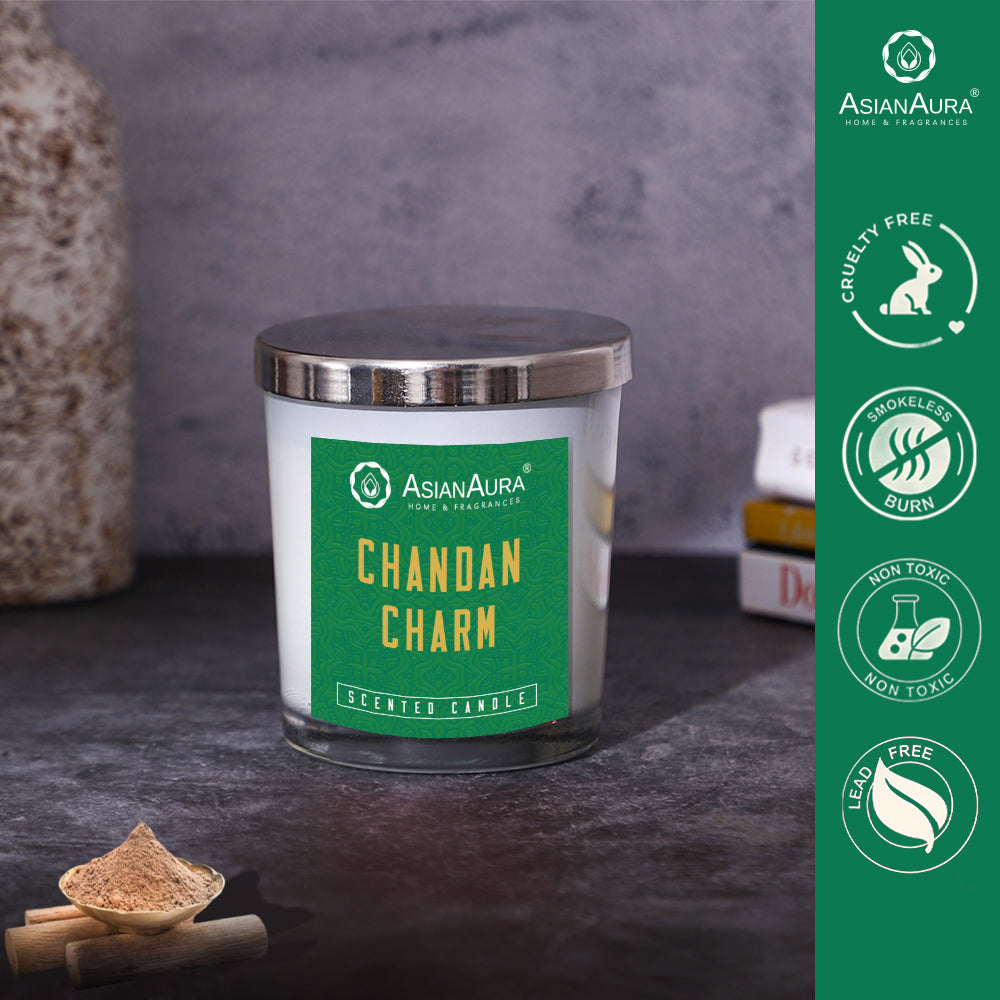 Scented Jar Candle - Chandan Charm