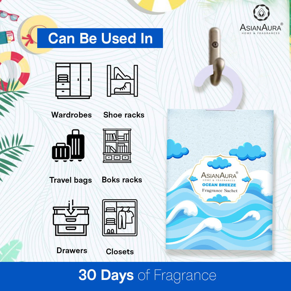 Ocean Breeze Fragrance Sachet - 15g