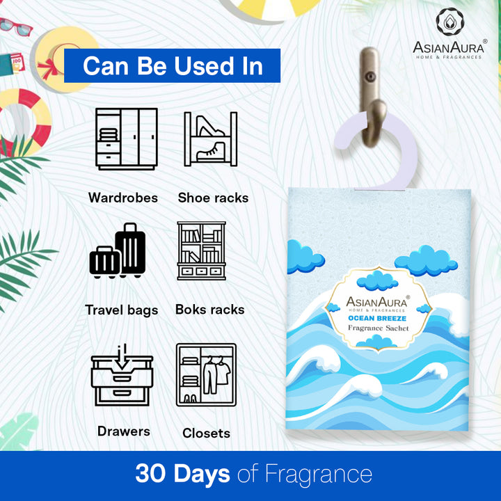Ocean Breeze Fragrance Sachet - 15g