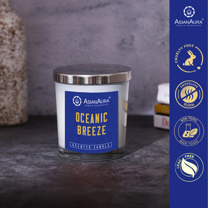 Scented Jar Candle - Oceanic Breeze